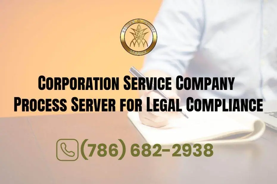 Corporation Service Company Process Server