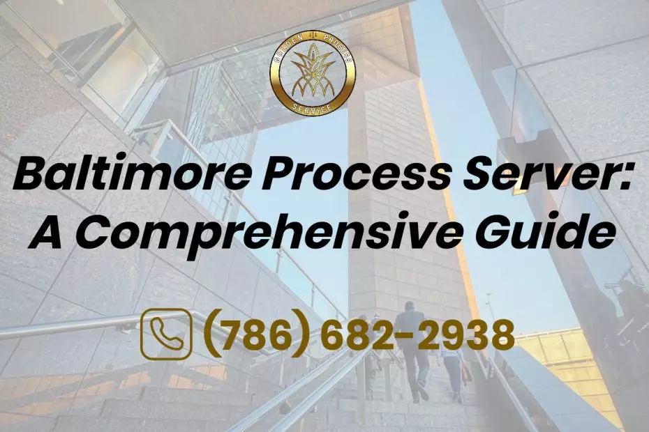 Baltimore Process Server