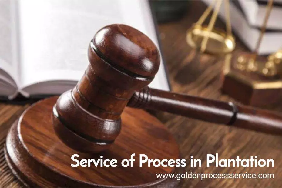 Service of Process Plantation