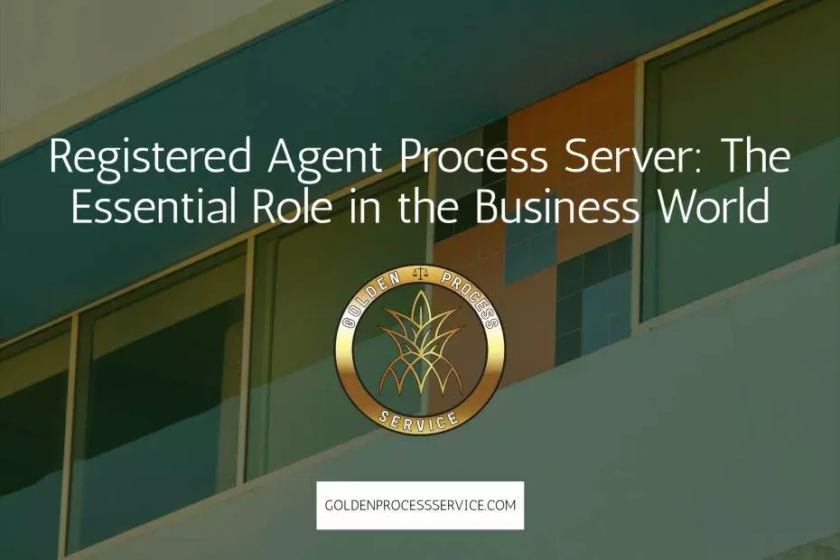 Registered Agent Process Server